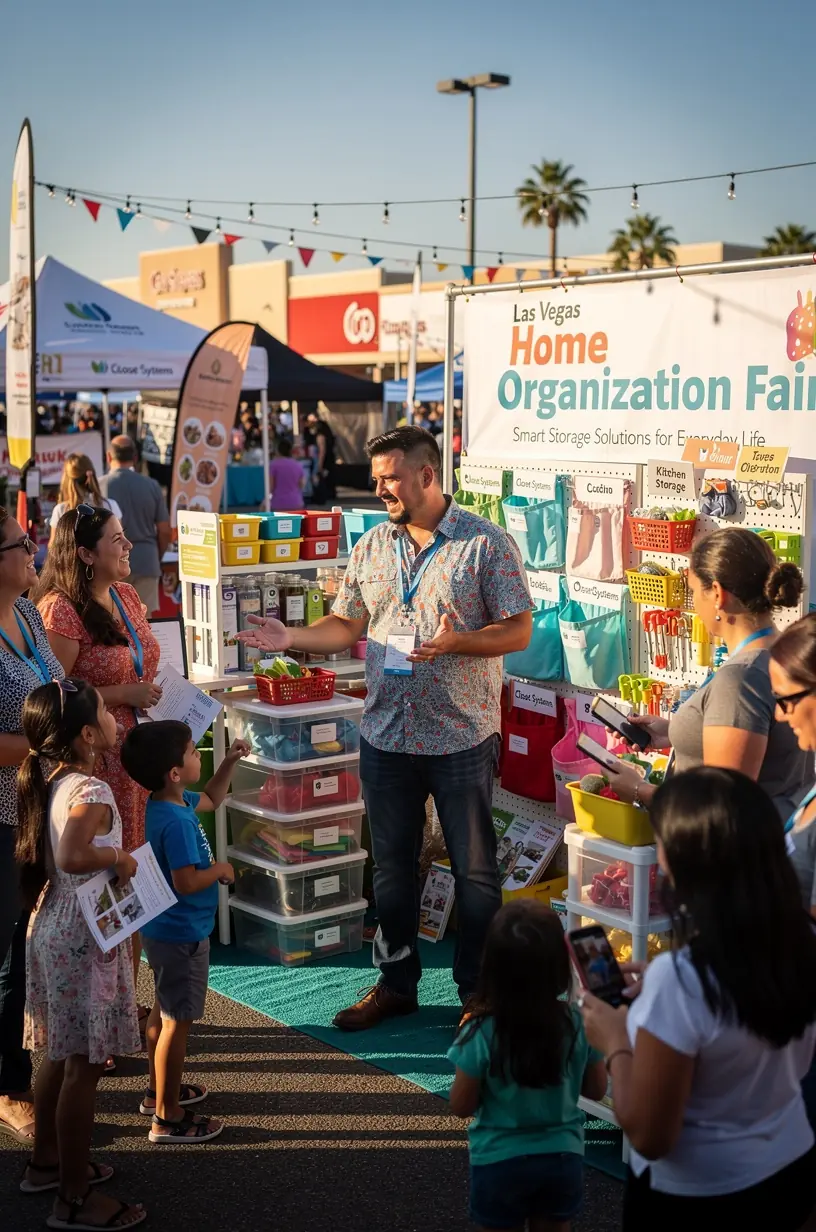 Kids' play area organized for optimal flow and function.