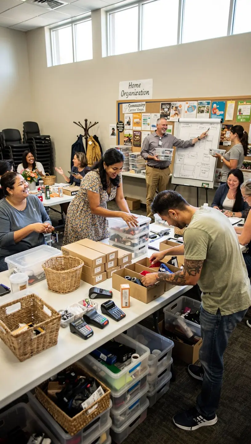 Space planning techniques for small home organization